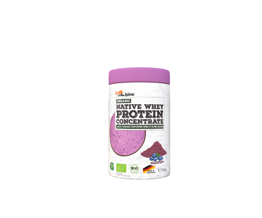Native whey protein american blueberries