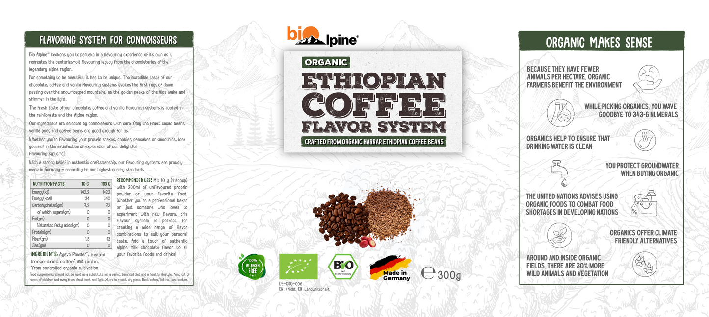 Ethiopian coffee flavour system