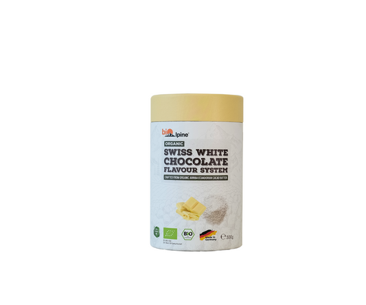 Swiss white chocolate flavour system