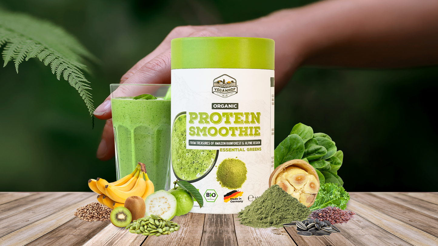 Protein smoothie essential greens